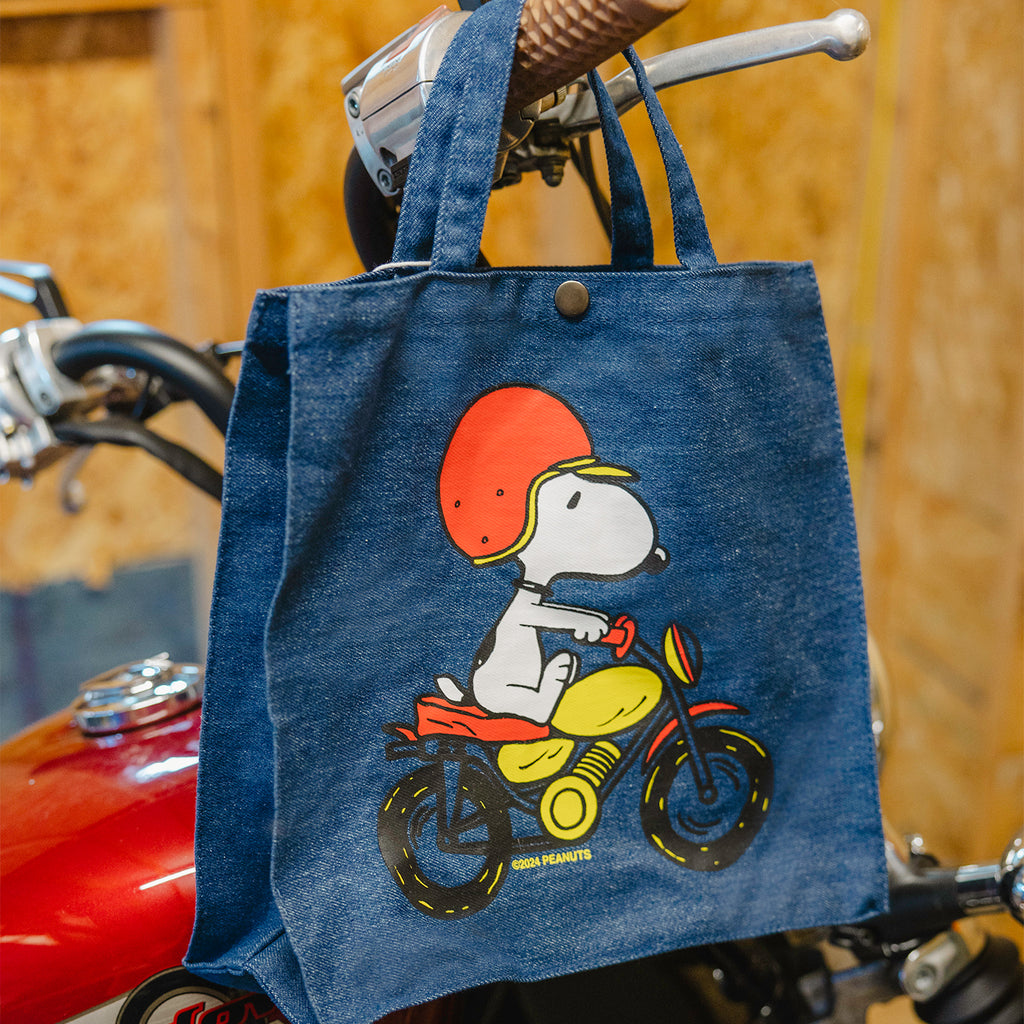 Three Potato Four Peanuts Snoopy Market Tote - Thumbnail 5