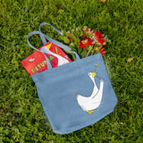 3P4 x Petunia® - Petunia Yellow Daisy Tote (Denim)