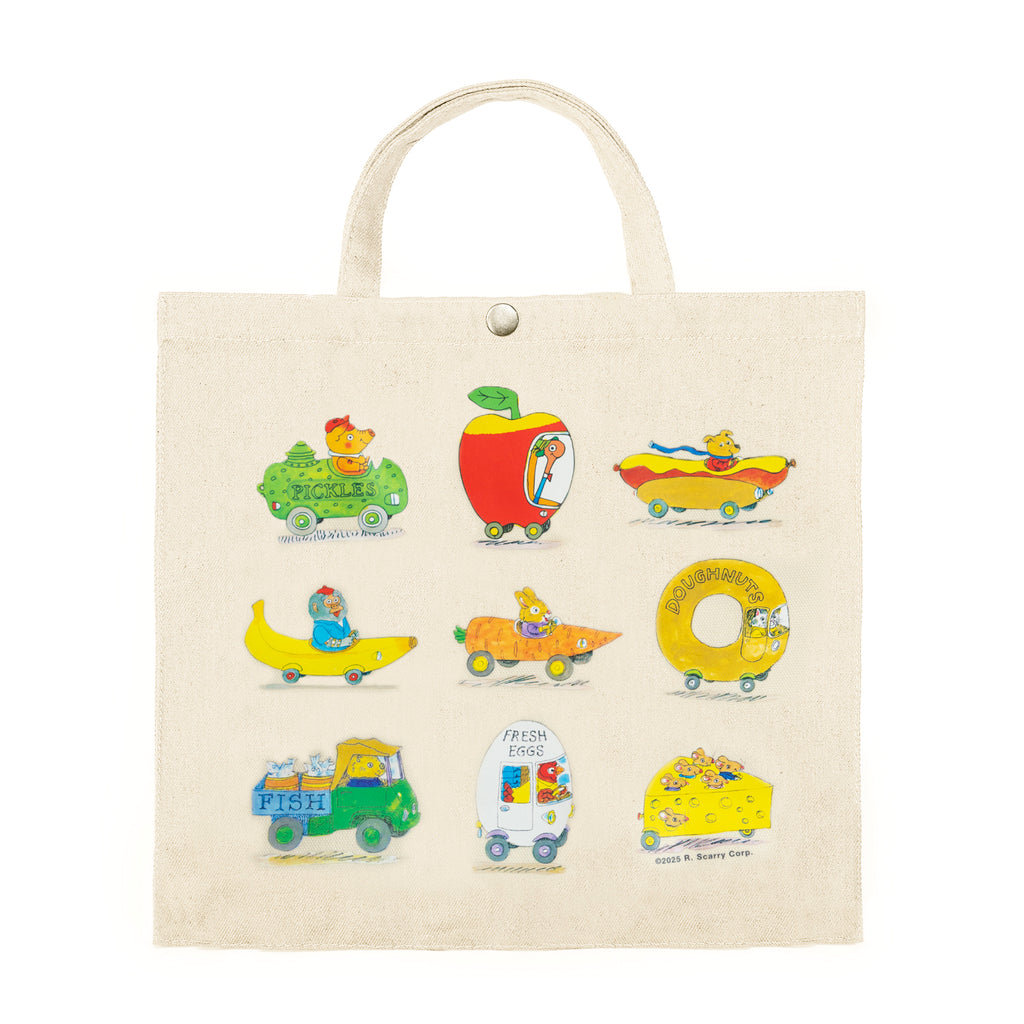 Three Potato Four x Richard Scarry I Am A Bunny Market Tote - Thumbnail 2