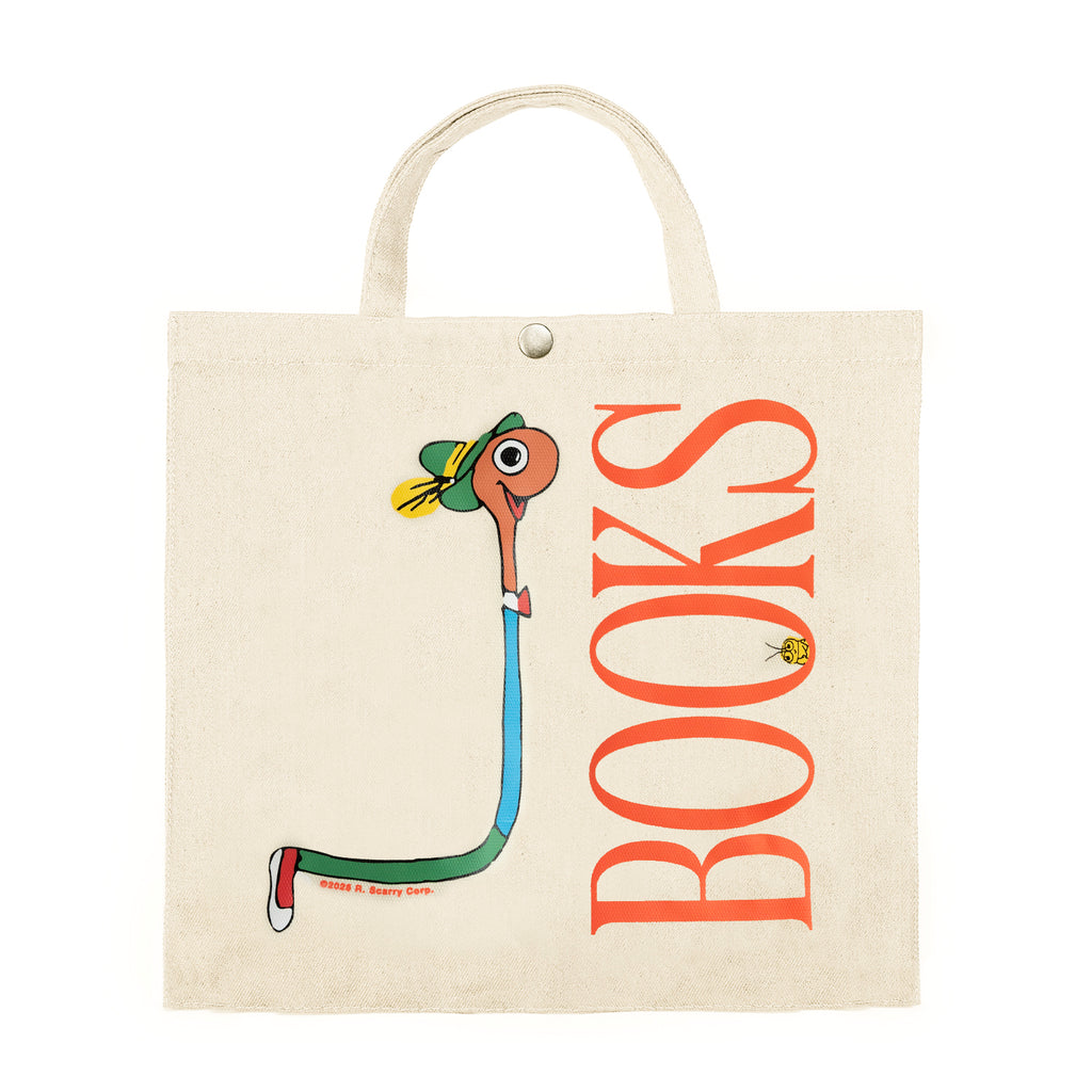 Three Potato Four Lowly Books Market Tote - Thumbnail 2