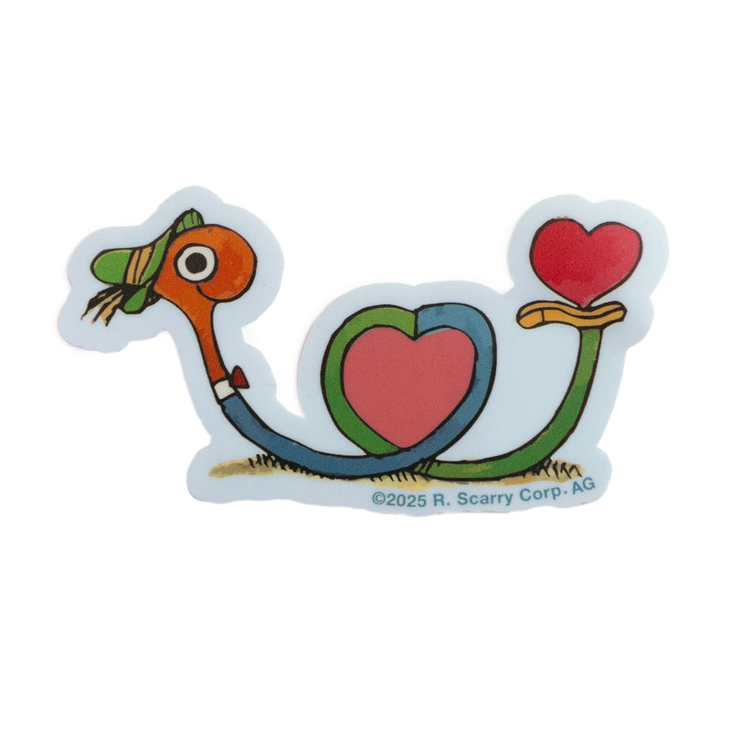3P4 x Richard Scarry® - Lowly Heart Twist Sticker