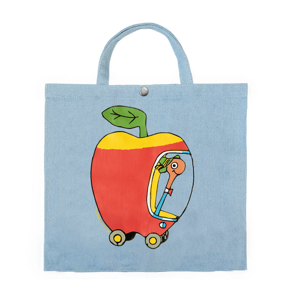 3P4 x Richard Scarry® - Apple Car Market Tote