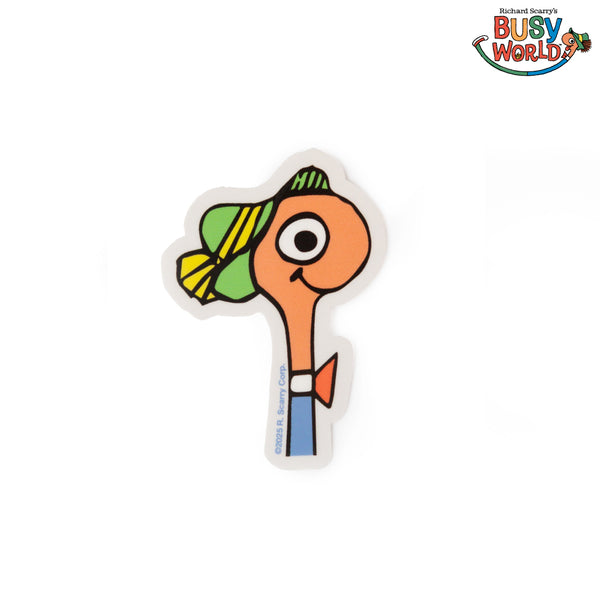 3P4 x Richard Scarry® - Lowly Worm Sticker