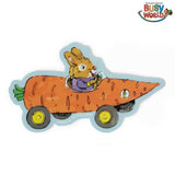 3P4 x Richard Scarry® - Carrot Car Sticker