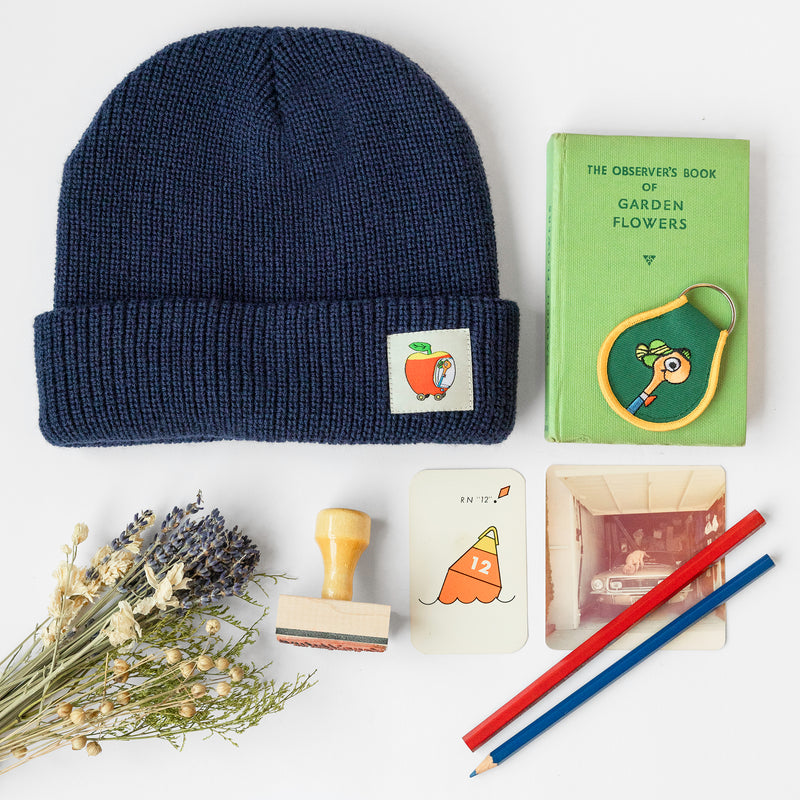 3P4 x Richard Scarry® - Apple Car Beanie