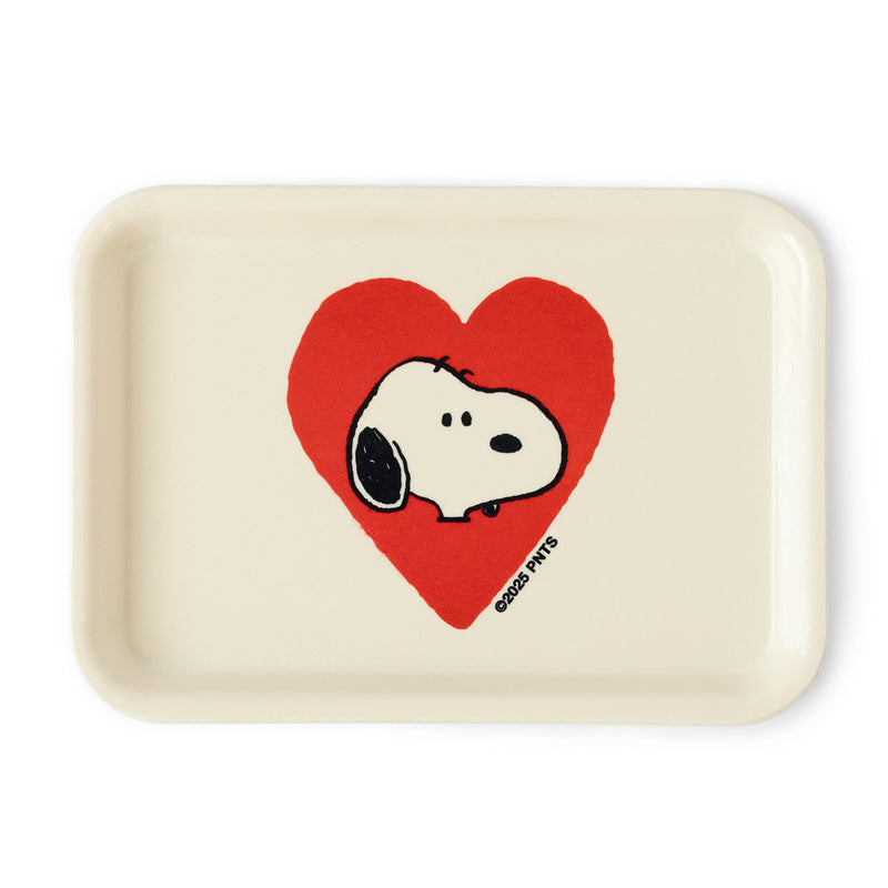 Three Potato Four x Peanuts® - Snoopy Heart Vintage-Style Tray