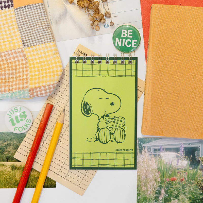 3P4 x Peanuts® - Snoopy Watermelon Mini Notebook – THREE POTATO FOUR