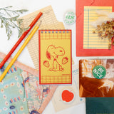3P4 x Peanuts® - Snoopy Strawberry Mini Notebook