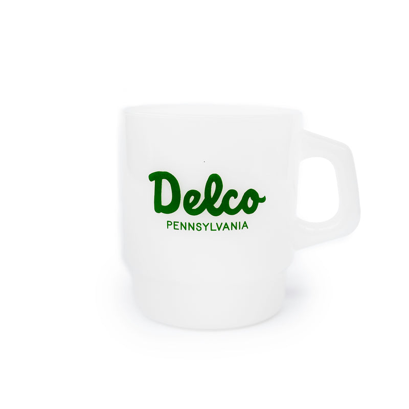 Milk Glass Mug - Delco PA