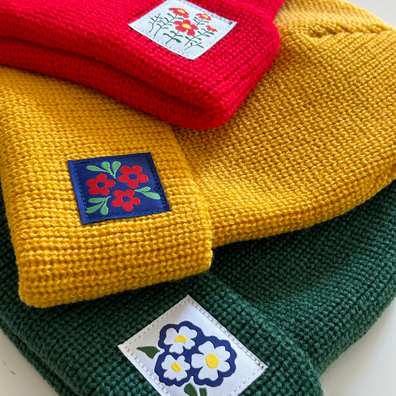Beanie - Forest Flowers