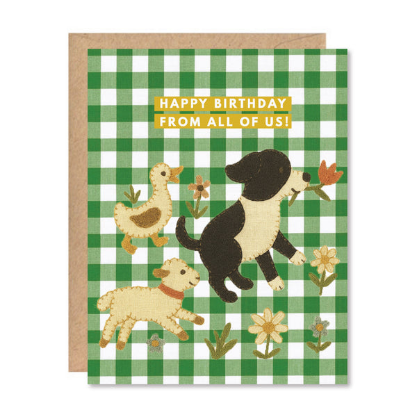 Greeting Card - Birthday From All