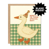 Greeting Card - Special Day Duck