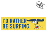 3P4 x Peanuts® - Snoopy Surfing Bumper Magnet