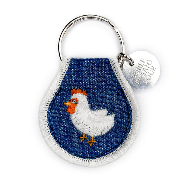 Patch Keychain - Chicken