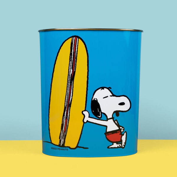Peanuts® Collector's Classic: Limited Edition Snoopy Cowabunga Surf Trash Pail (Almost Perfect)