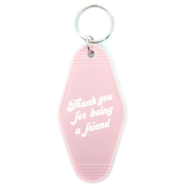 Thank you for being a friend key tag for valentines day gift 