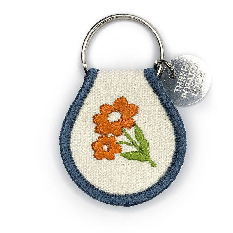 Patch Keychain - Orange Blossom