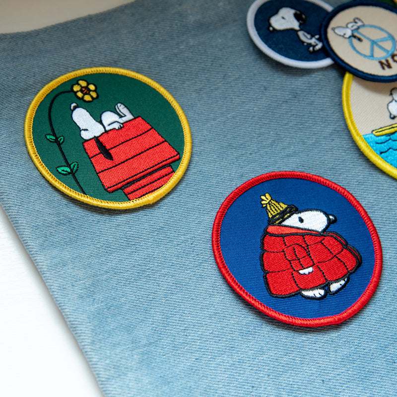 Peanuts | Snoopy Red Puffer Jacket Patch