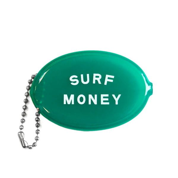 Book Money Rubber Coin Pouch | '80s-'90s Retro Squeeze Coin Purse with Chain