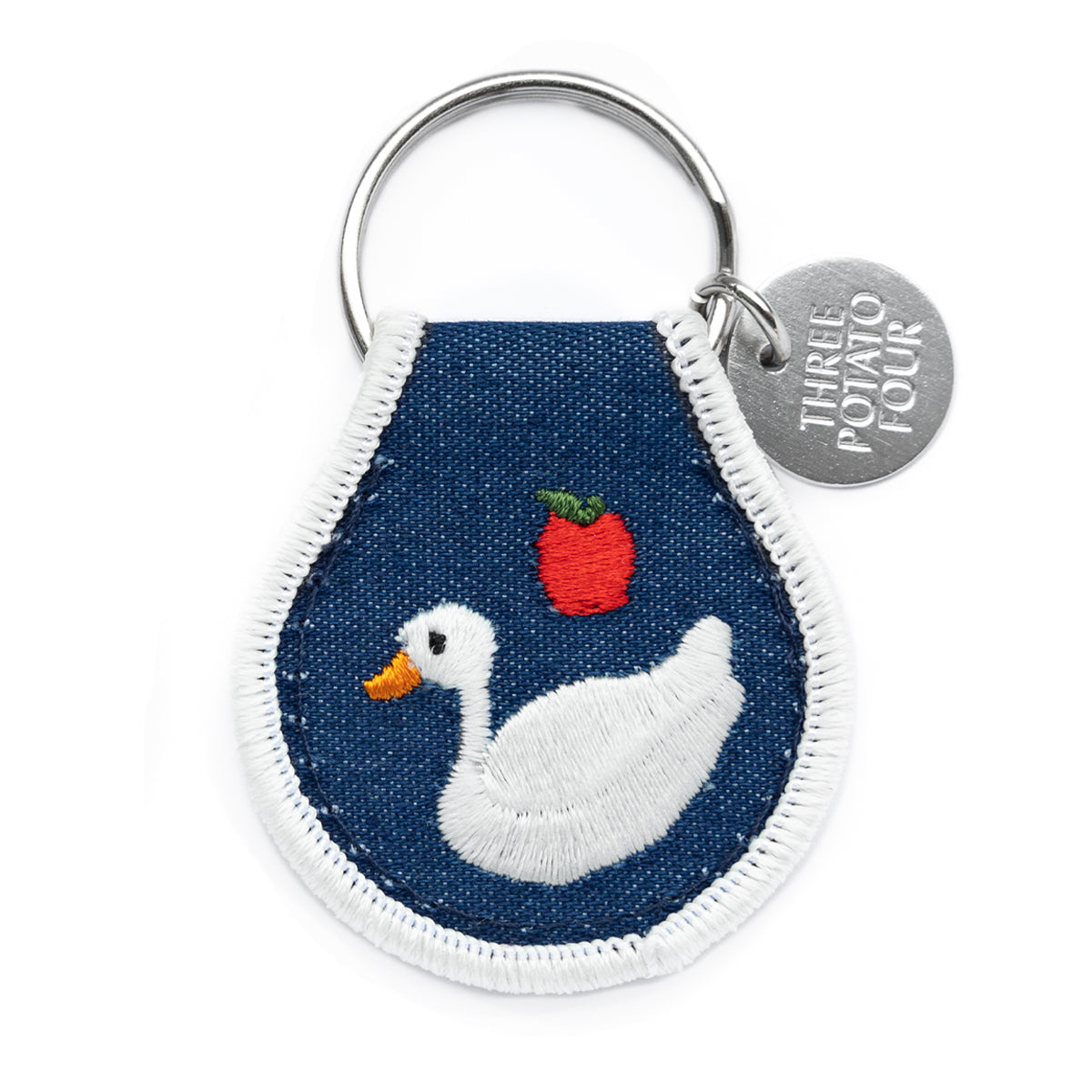 Patch Keychain- Cottage Goose – THREE POTATO FOUR