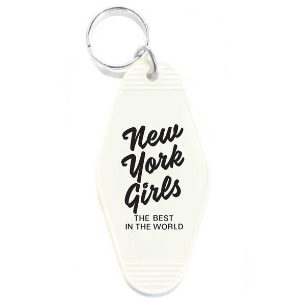 NEW YORK GIRLS - THE BEST IN THE WORLD KEY TAG