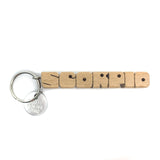 Wooden Keychain - Scorpio