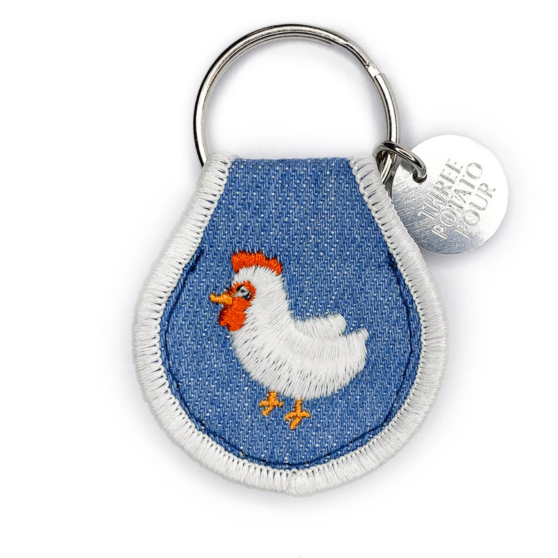 Patch Keychain - Chicken