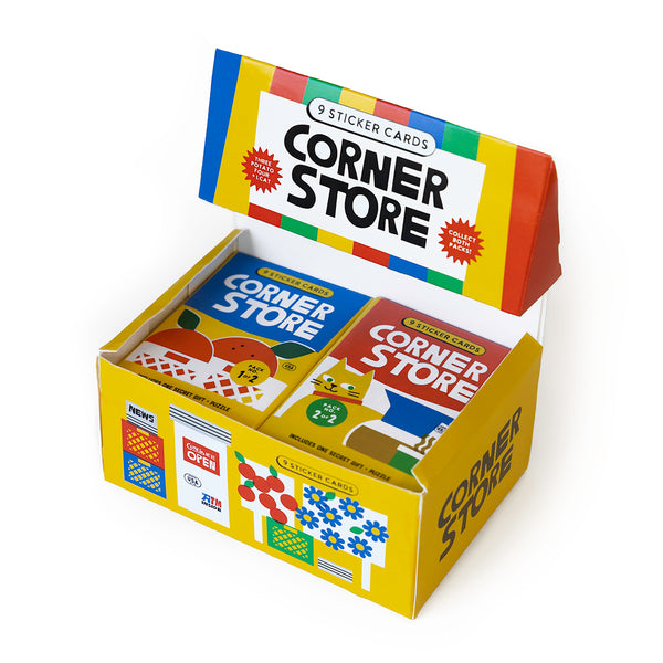 Corner Store Sticker Card Packs Box Set (24 Packs)